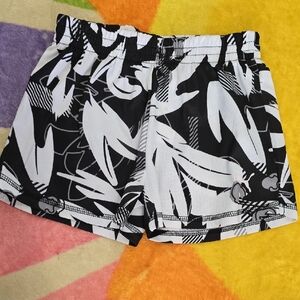 Puma Black and White Kids Shorts